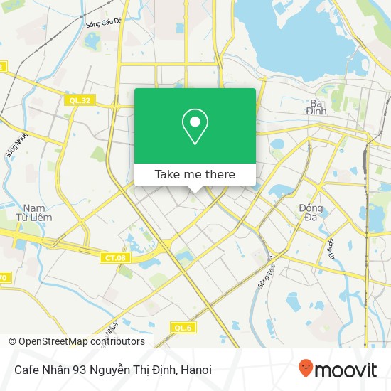 Cafe Nhân 93 Nguyễn Thị Định map