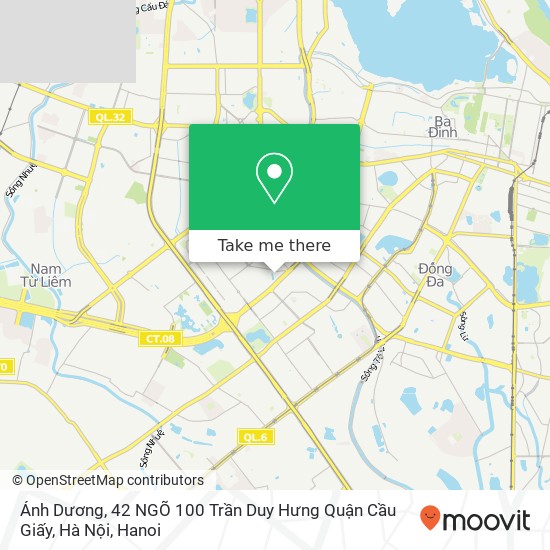 Ánh Dương, 42 NGÕ 100 Trần Duy Hưng Quận Cầu Giấy, Hà Nội map