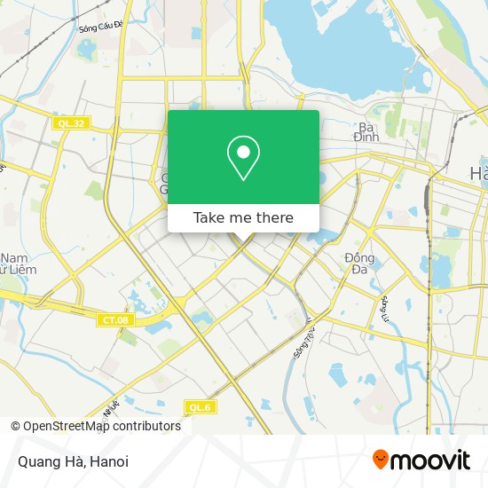 Quang Hà map