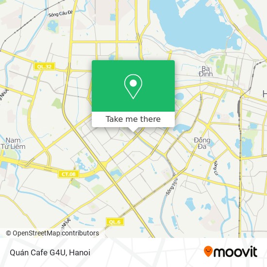 Quán Cafe G4U map