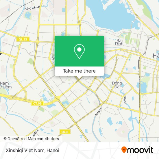 Xinshiqi Việt Nam map