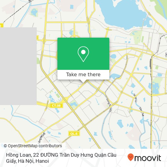 Hồng Loan, 22 ĐƯỜNG Trần Duy Hưng Quận Cầu Giấy, Hà Nội map