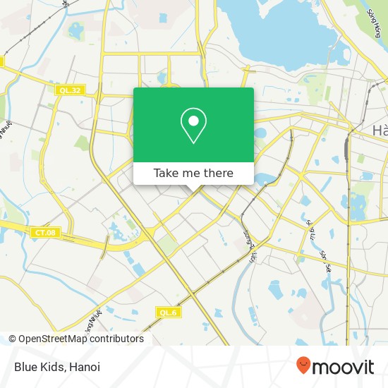 Blue Kids, ĐƯỜNG Trần Duy Hưng Quận Cầu Giấy, Hà Nội map