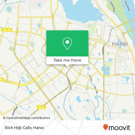 Bích Hợp Cafe, PHỐ Thái Thịnh Quận Đống Đa, Hà Nội map