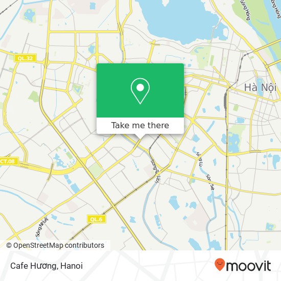 Cafe Hương, PHỐ Láng Hạ Quận Đống Đa, Hà Nội map