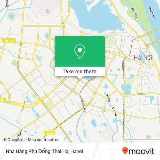 Nhà Hàng Phù Đổng Thái Hà, PHỐ Thái Hà Quận Đống Đa, Hà Nội map