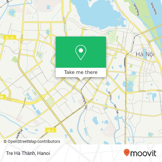 Tre Hà Thành, NGÕ Thái Hà Quận Đống Đa, Hà Nội map