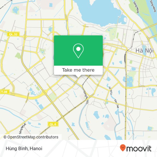 Hùng Bình, PHỐ Láng Hạ Quận Đống Đa, Hà Nội map