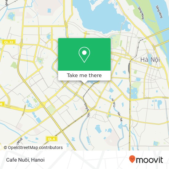 Cafe Nuôi, NGÕ Thái Hà Quận Đống Đa, Hà Nội map