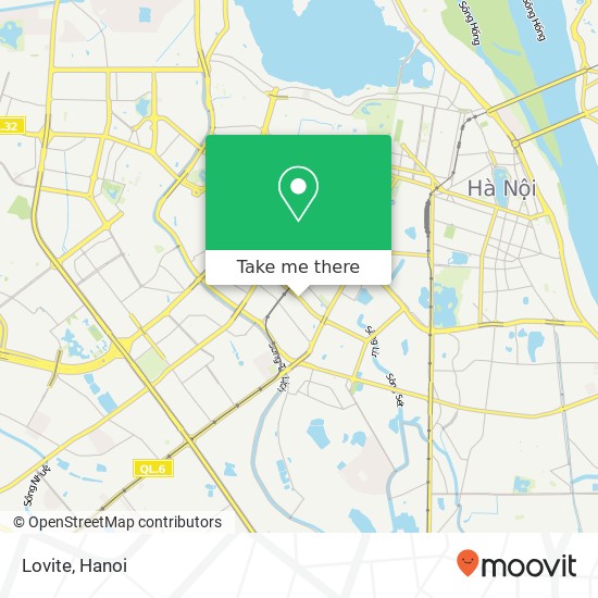 Lovite, 109 PHỐ Thái Hà Quận Đống Đa, Hà Nội map