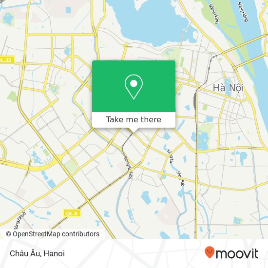 Châu Âu, 202 PHỐ Thái Hà Quận Đống Đa, Hà Nội map