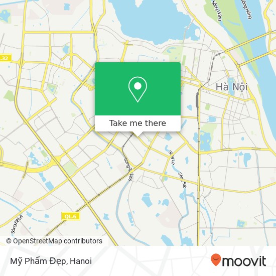 Mỹ Phẩm Đẹp, 109 PHỐ Thái Hà Quận Đống Đa, Hà Nội map