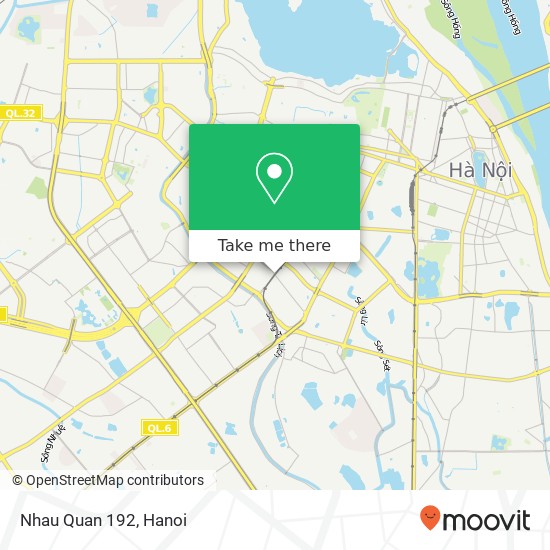 Nhau Quan 192, PHỐ Thái Thịnh Quận Đống Đa, Hà Nội map