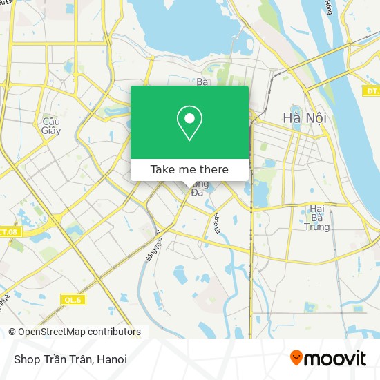 Shop Trần Trân map