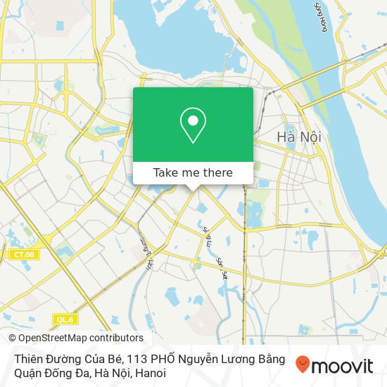 Thiên Đường Của Bé, 113 PHỐ Nguyễn Lương Bằng Quận Đống Đa, Hà Nội map