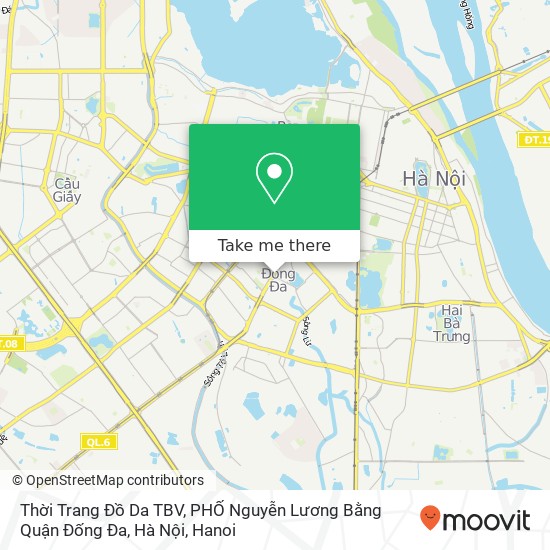 Thời Trang Đồ Da TBV, PHỐ Nguyễn Lương Bằng Quận Đống Đa, Hà Nội map