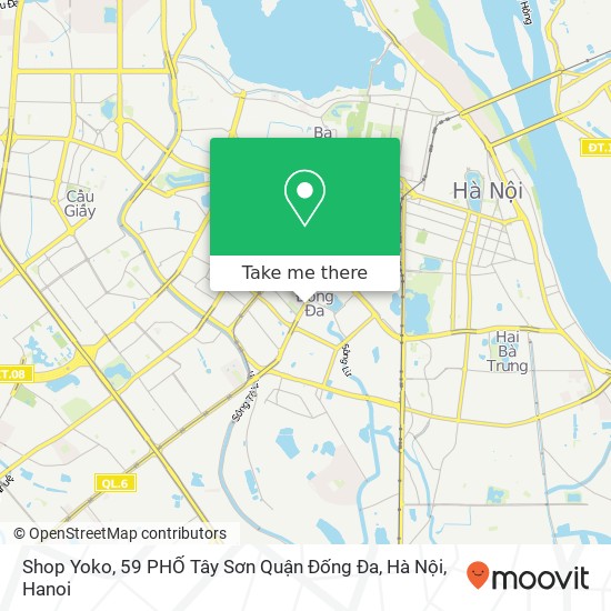 Shop Yoko, 59 PHỐ Tây Sơn Quận Đống Đa, Hà Nội map