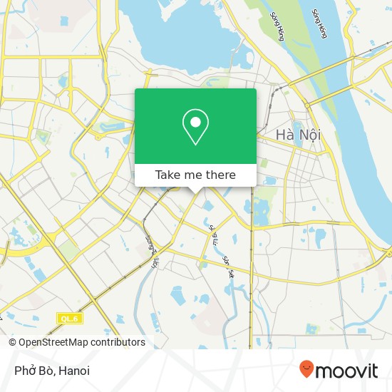 Phở Bò, 161 PHỐ Nguyễn Lương Bằng Quận Đống Đa, Hà Nội map