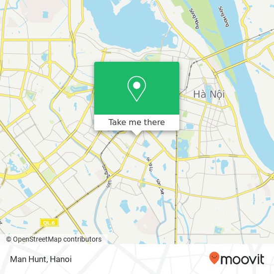 Man Hunt, 186 PHỐ Nguyễn Lương Bằng Quận Đống Đa, Hà Nội map