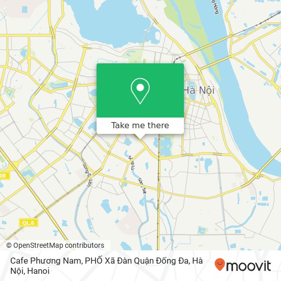 Cafe Phương Nam, PHỐ Xã Đàn Quận Đống Đa, Hà Nội map