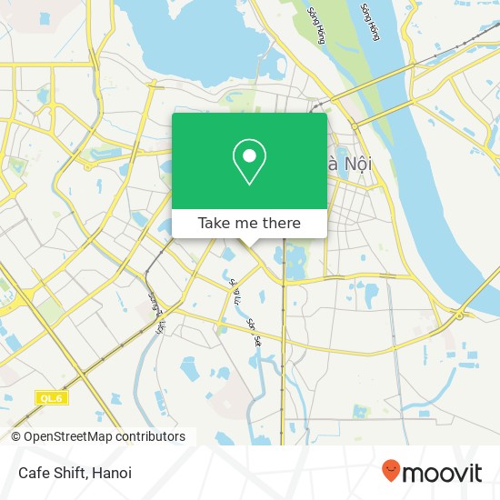 Cafe Shift, PHỐ Xã Đàn Quận Đống Đa, Hà Nội map