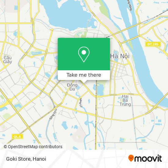 Goki Store map