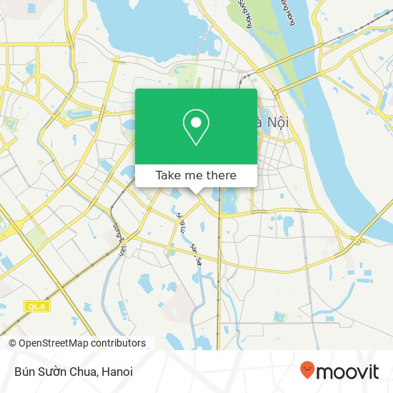 Bún Sườn Chua, PHỐ Xã Đàn Quận Đống Đa, Hà Nội map