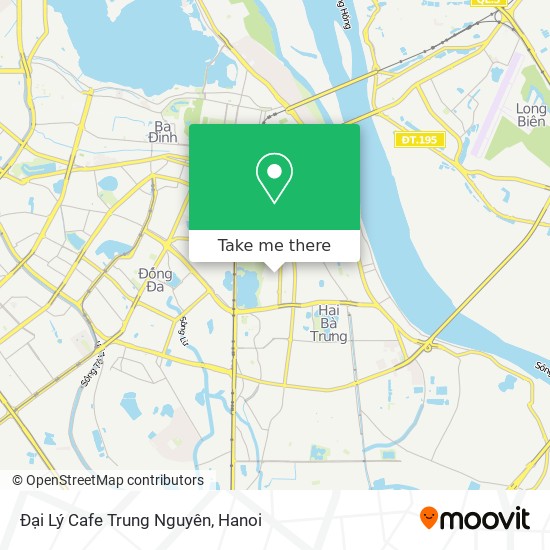 Đại Lý Cafe Trung Nguyên map