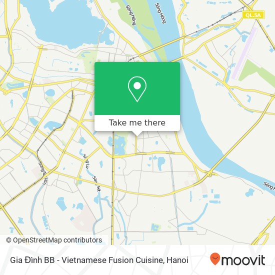 Gia Đình BB - Vietnamese Fusion Cuisine, 114 PHỐ Bùi Thị Xuân Quận Hai Bà Trưng, Hà Nội map