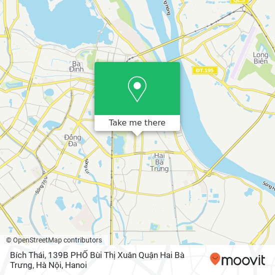 Bích Thái, 139B PHỐ Bùi Thị Xuân Quận Hai Bà Trưng, Hà Nội map