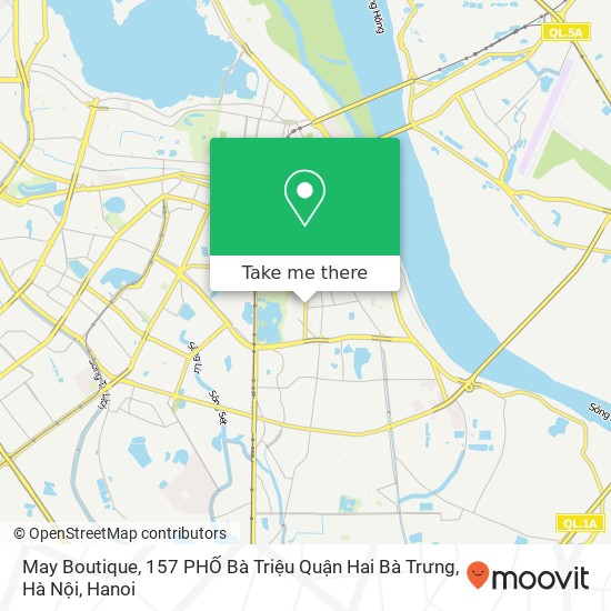 May Boutique, 157 PHỐ Bà Triệu Quận Hai Bà Trưng, Hà Nội map