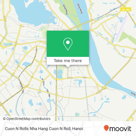 Cuon N Rolls Nha Hang Cuon N Roll, PHỐ Tuệ Tĩnh Quận Hai Bà Trưng, Hà Nội map