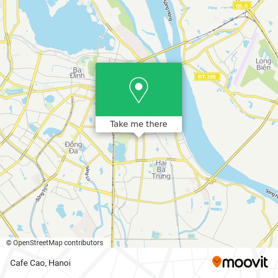 Cafe Cao map