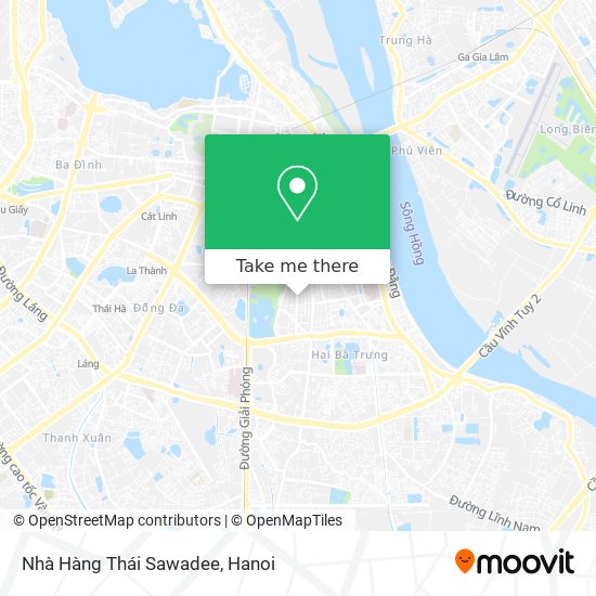 Nhà Hàng Thái Sawadee map
