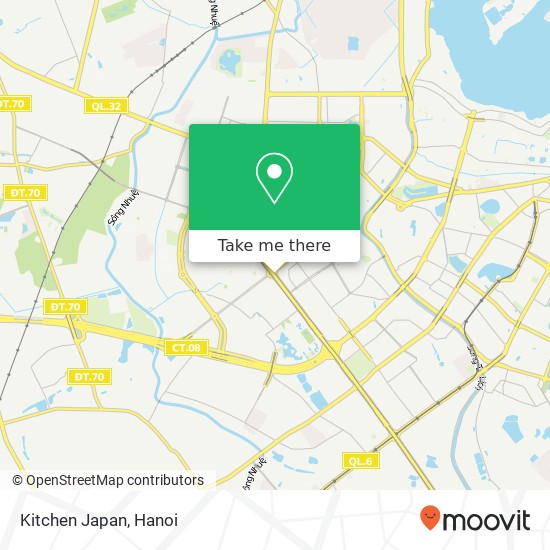 Kitchen Japan, ĐƯỜNG Phạm Hùng Huyện Từ Liêm, Hà Nội map