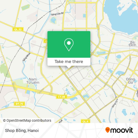 Shop Bồng map