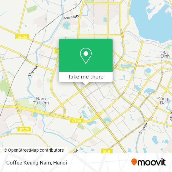 Coffee Keang Nam map