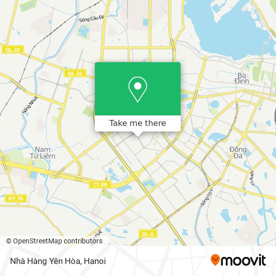 Nhà Hàng Yên Hòa map