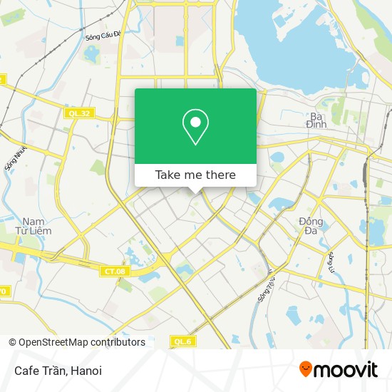 Cafe Trần map