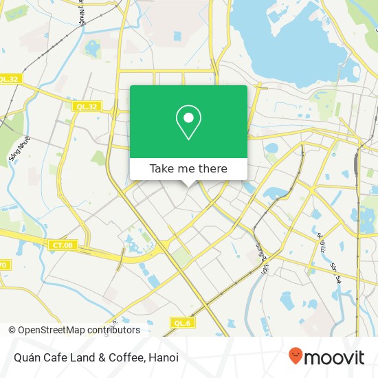 Quán Cafe Land & Coffee, PHỐ Vũ Phạm Hàm Quận Cầu Giấy, Hà Nội map