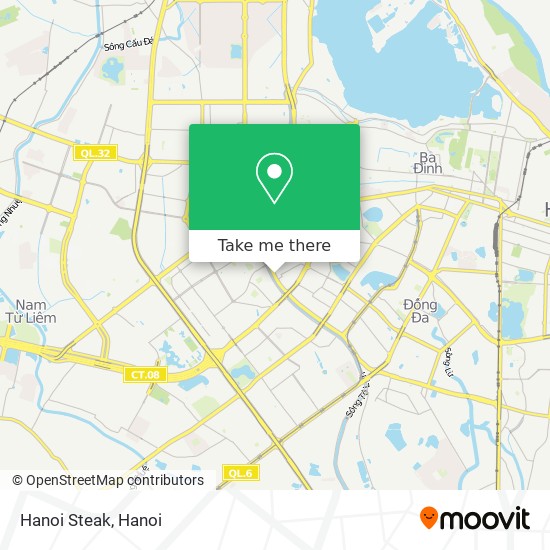 Hanoi Steak map