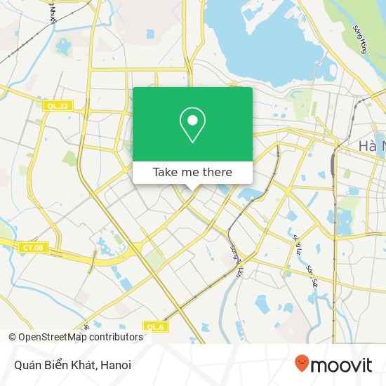 Quán Biển Khát, NGÕ 72 Nguyễn Chí Thanh Quận Đống Đa, Hà Nội map