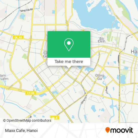 Maxx Cafe map