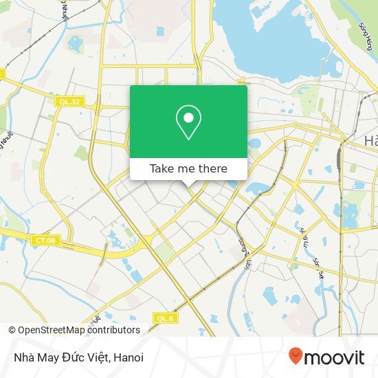 Nhà May Đức Việt, 776 ĐƯỜNG Láng Quận Đống Đa, Hà Nội map