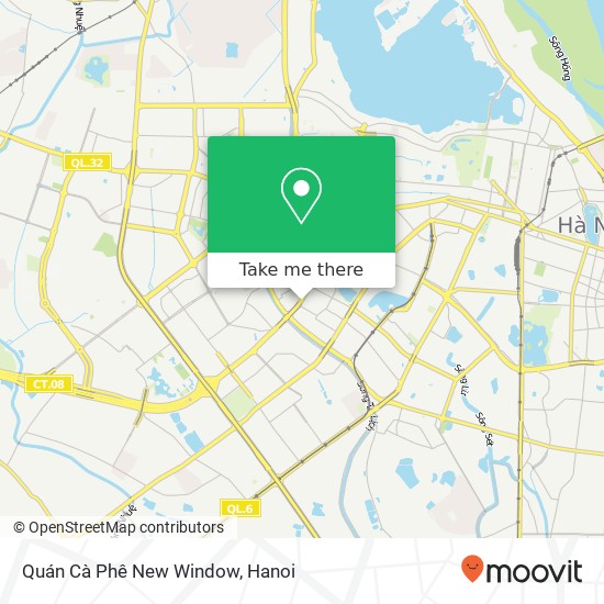 Quán Cà Phê New Window, ĐƯỜNG Nguyễn Chí Thanh Quận Đống Đa, Hà Nội map