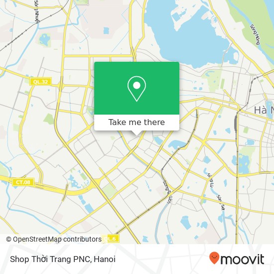 Shop Thời Trang PNC, PHỐ Pháo Đài Láng Quận Đống Đa, Hà Nội map