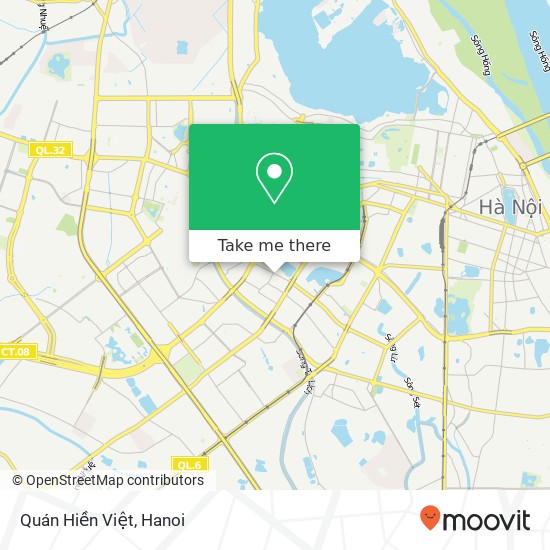 Quán Hiền Việt, PHỐ Huỳnh Thúc Kháng Quận Đống Đa, Hà Nội map
