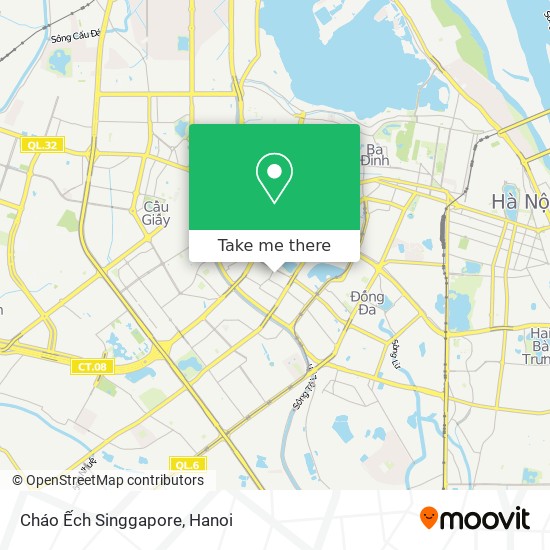 Cháo Ếch Singgapore map