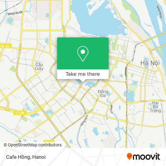 Cafe Hồng map