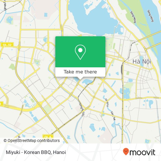 Miyuki - Korean BBQ, 6 NGÕ 71 Láng Hạ Quận Ba Đình, Hà Nội map